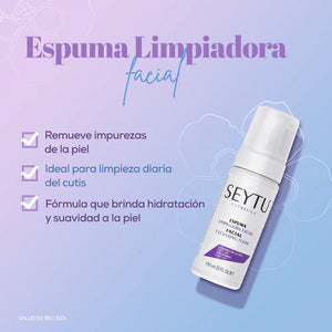 ESPUMA LIMPIADORA FACIAL SEYTU‼️