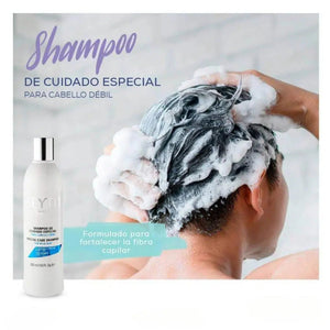 ¡ SHAMPOO DE CUIDADO ESPECIAL PARA CABELLO DEBIL !